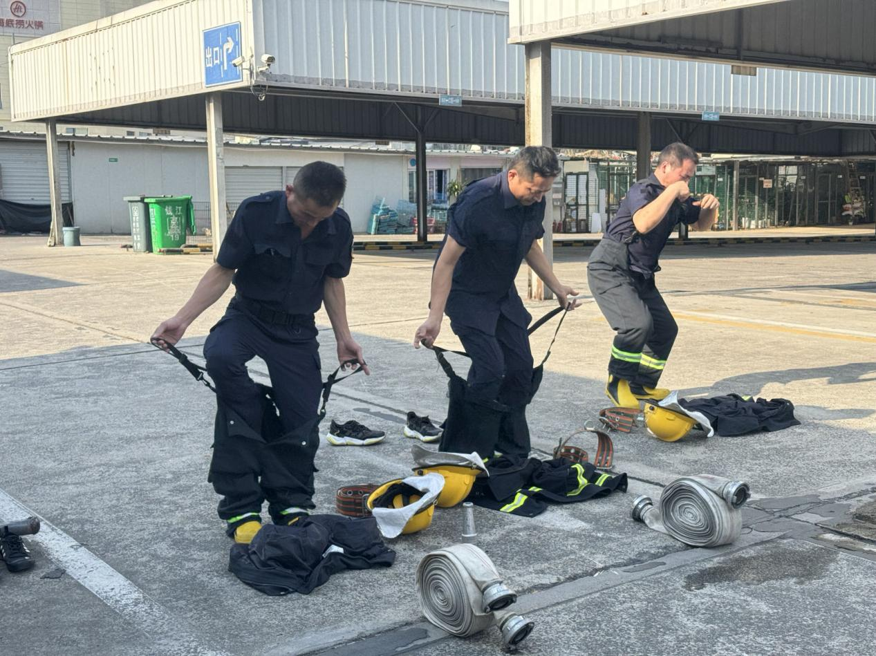 筑牢“防火墻”，錢江商城積極備戰消防運動會