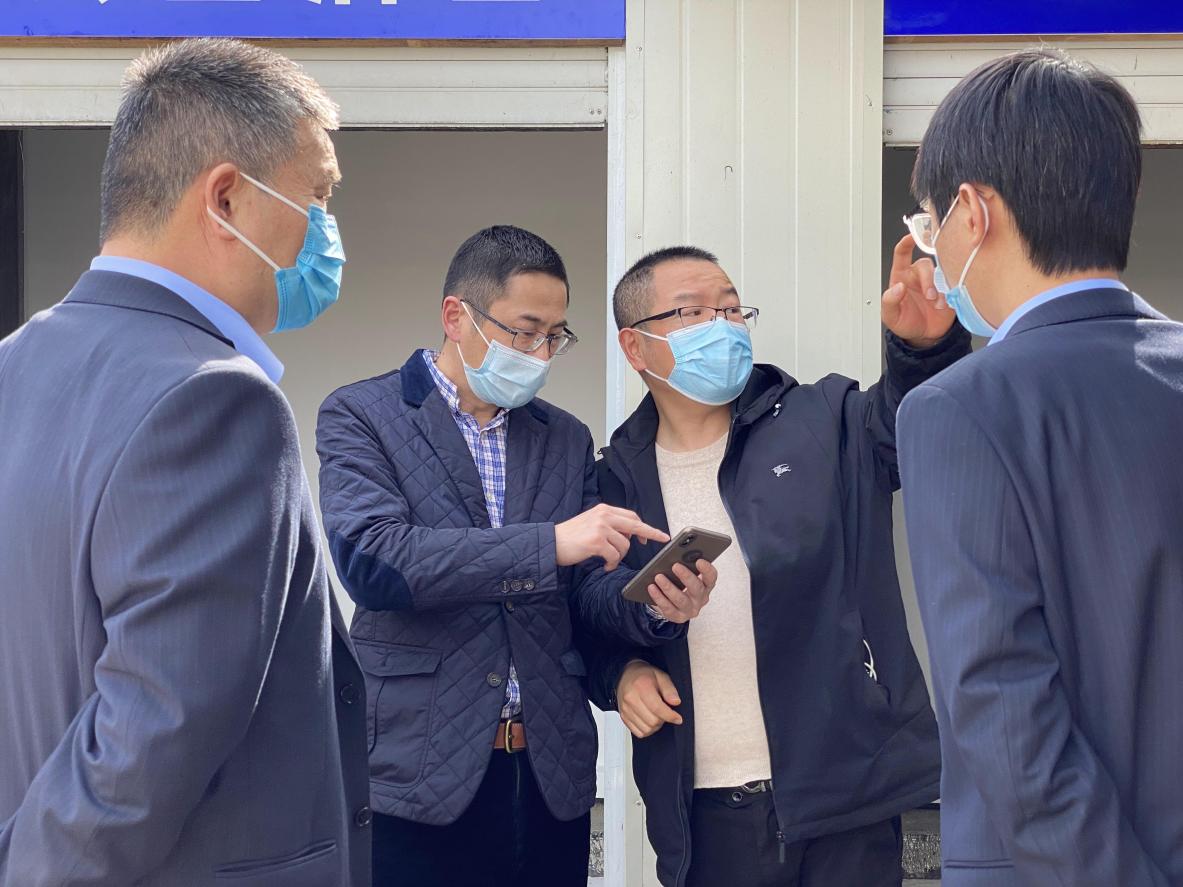 杭州市市場監(jiān)管局楊慶副處長蒞臨錢江商城開展進口商品疫情防控指導工作