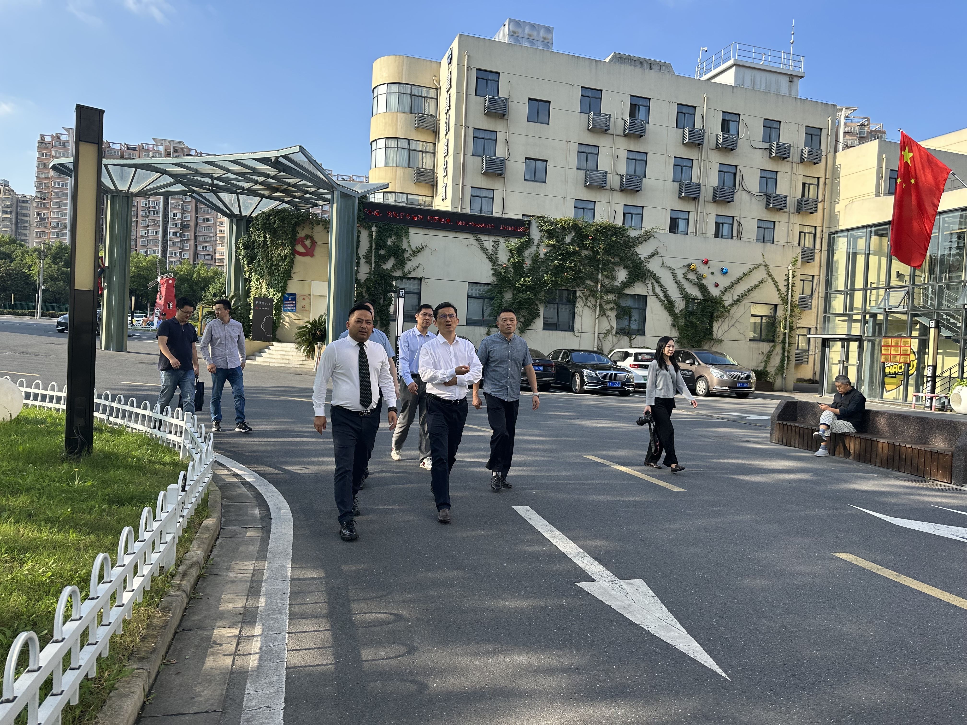   廬陽區委書記高強蒞臨廬陽建華文創園調研