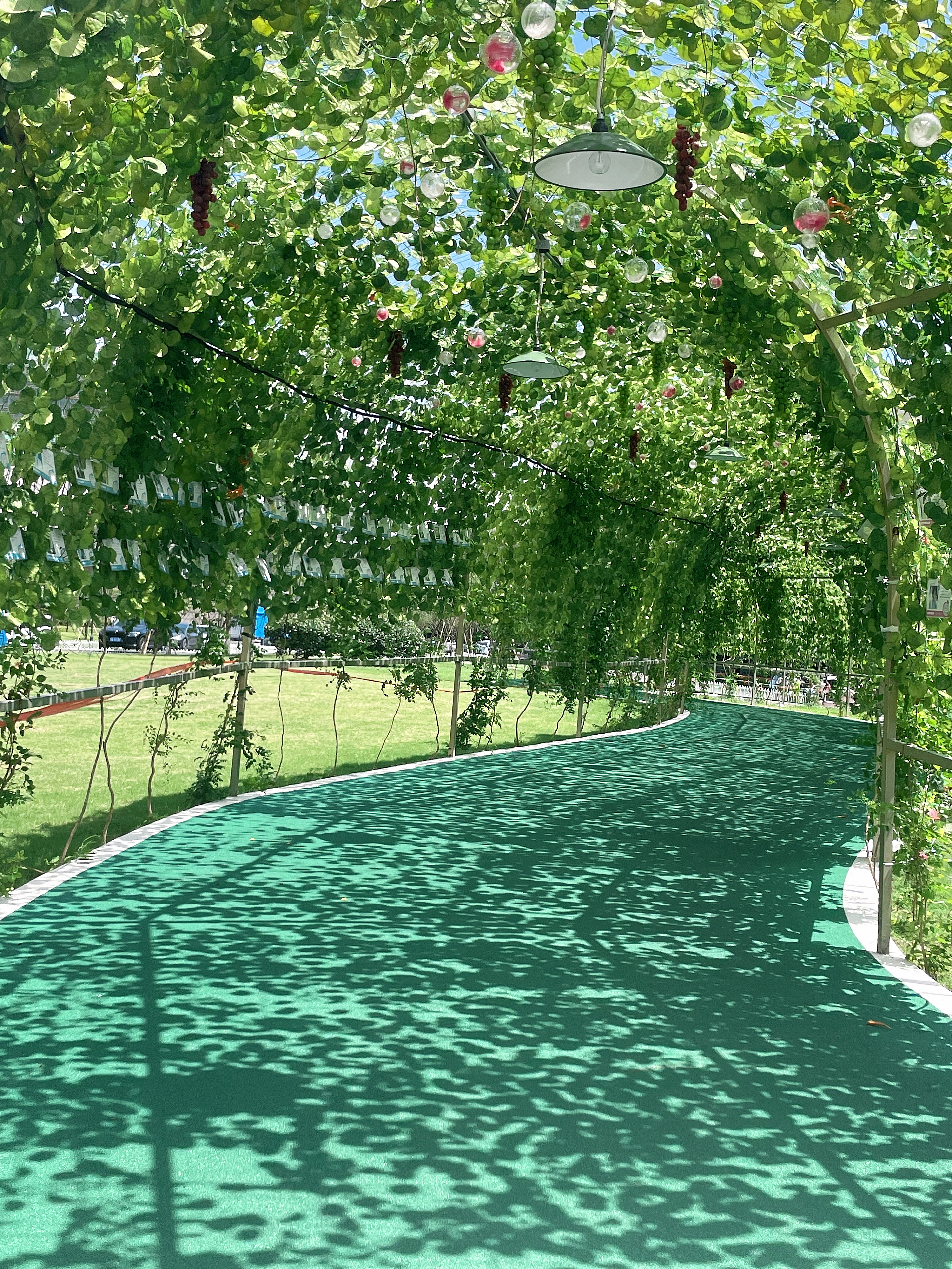 水晶城完成室外長廊提升改造