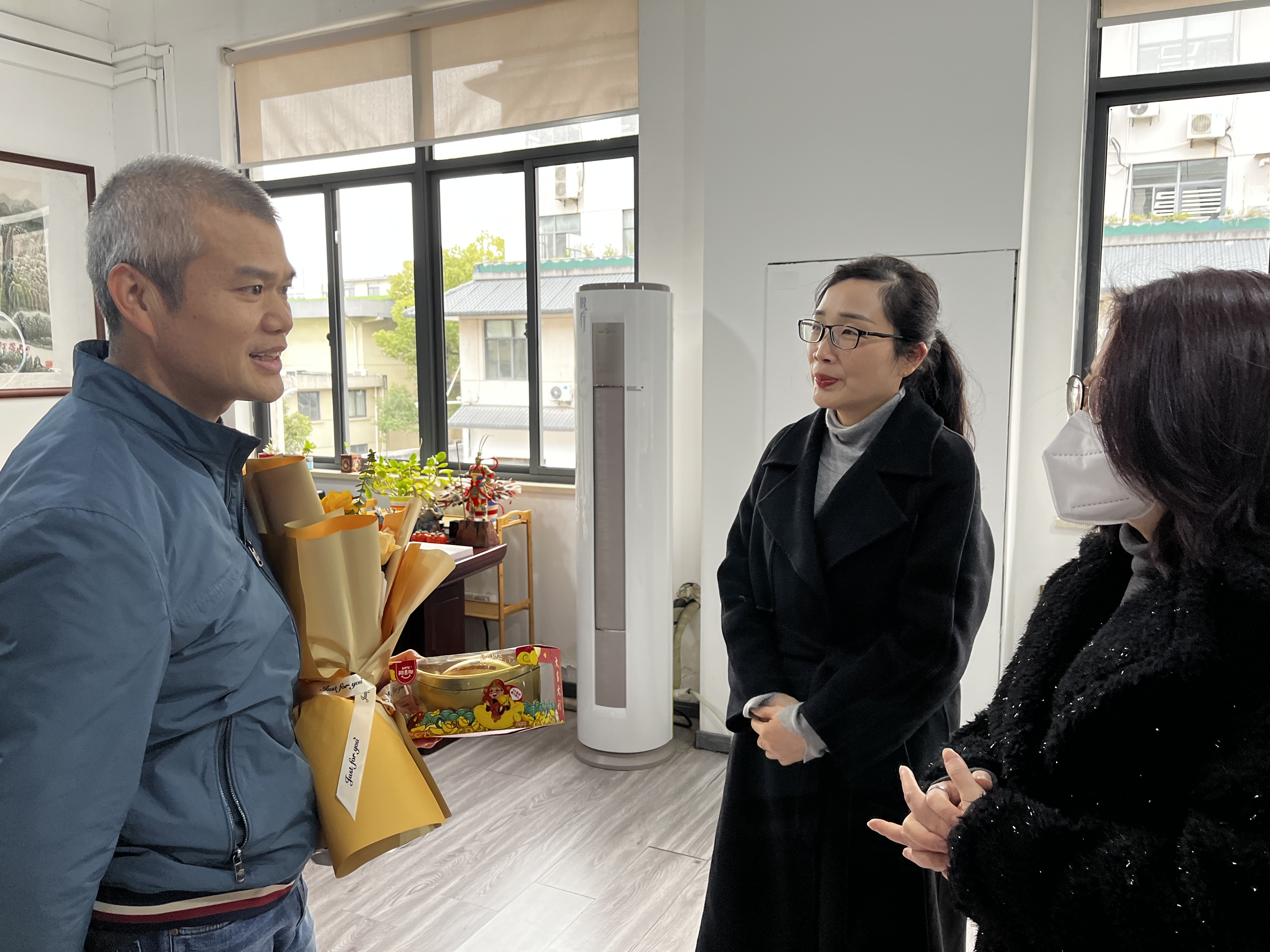 問需訪企業、促膝話發展——建華文創集團開展新春企業走訪活動